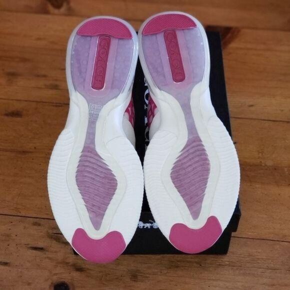 Coach Citysole Signature Mesh Running Sneakers Walking Outdoor Size 8.5B Pink - Picture 8 of 16